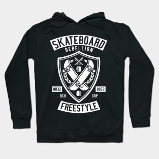 Skateboard Rebellion Hoodie